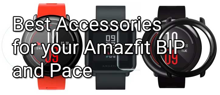 Cele mai bune accesorii Amazfit BIP - Amazfit Pace, protector de ecran, curele