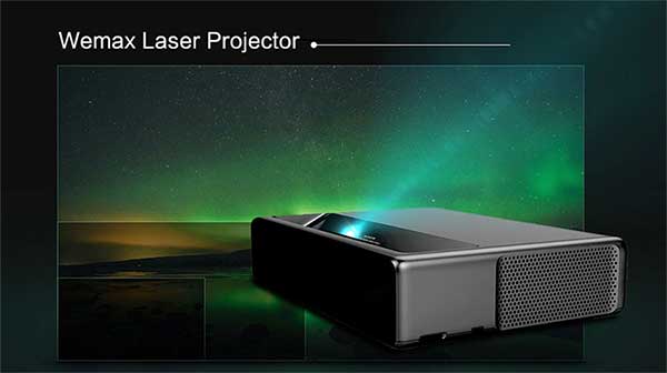 Proiector laser Xiaomi WEMAX One - Proiectează un afișaj uimitor de 150 inch