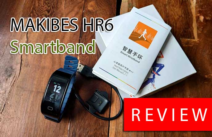 Recenzie aprofundată Makibes HR6 Smartband