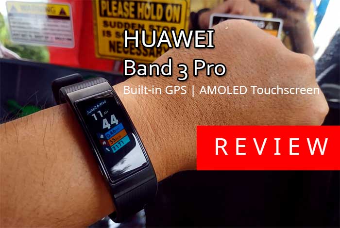 [Recenzie] Huawei Band 3 Pro Smartband - MultiSport + GPS Fitness Tracker