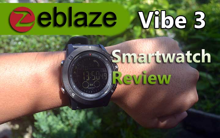 Recenzie Zeblaze Vibe 3 - Beneficiați de 33 de luni de viață a bateriei