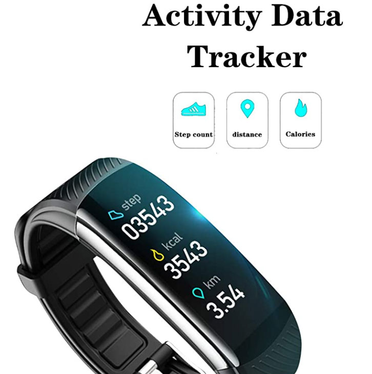 Blumelody Smartwatch / Fitness Tracker cu termometru