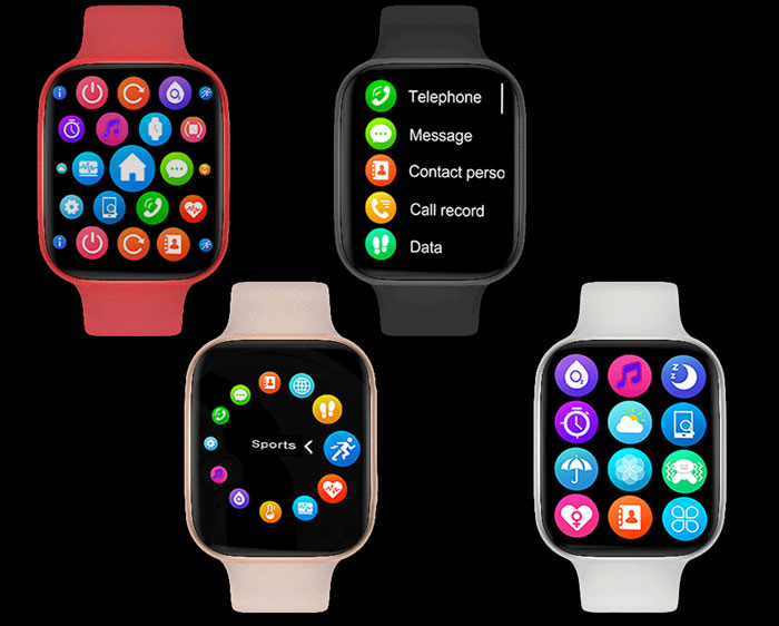 Smartwatch DW98 - Smartwatch cu ecran mare