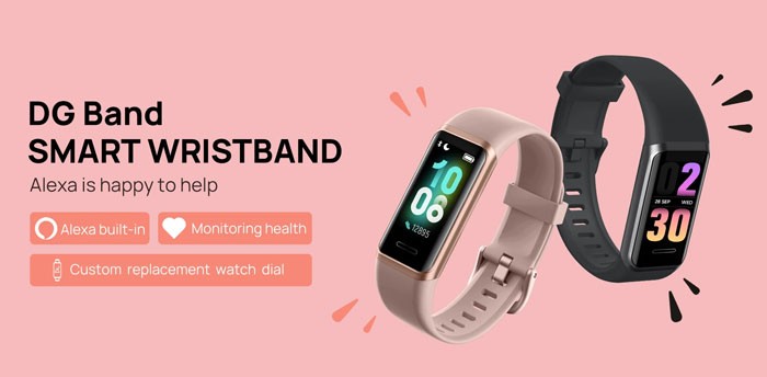 Doogee DG Band - Un tracker de fitness cu Alexa încorporat