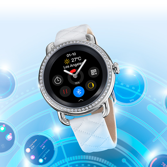Smartwatch Festina cu bijuterii