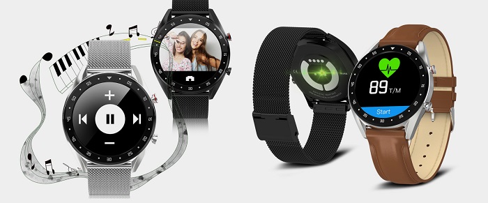 GX Smartwatch - Revizuirea caracteristicilor, un ceas inteligent sportiv la modă