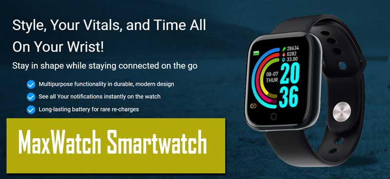 caracteristici maxwatch smartwatch