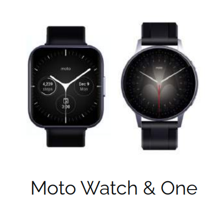 Ceas Moto și Moto Watch One