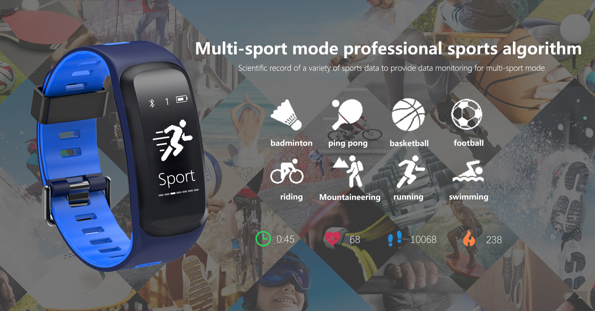 No.1 F4 Multi-Sport Band GiveAway - Cel puțin 10 gratuit No.1 F4