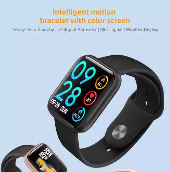 P80 Smartwatch - Sportiv, elegant, ușor de purtat la buget