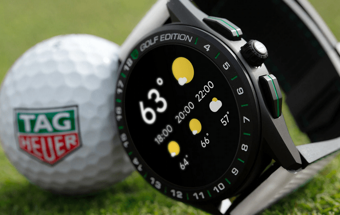 TAG HEUER Ceas inteligent de golf conectat