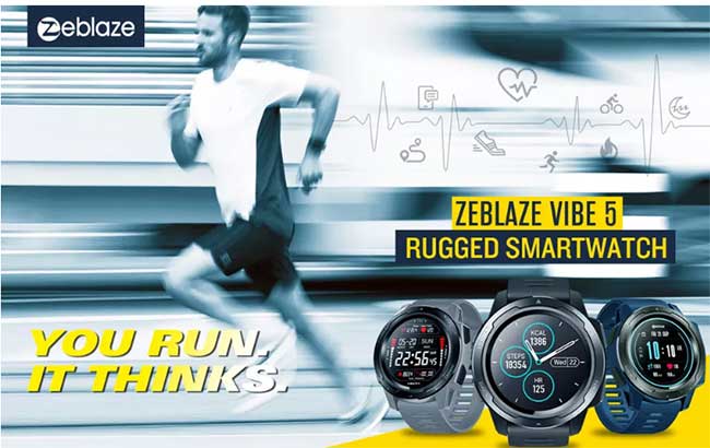 Ceasul inteligent Zeblaze Vibe 5 este aici - robust și sportiv