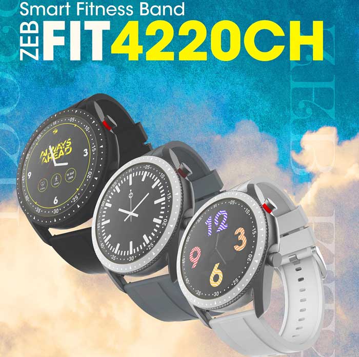 Smartwatch Zebronics, modelul ZEB-Fit4220CH - Revizuirea caracteristicilor