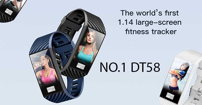 DT nr.1 DT58 Primul monitor de fitness cu ecran mare din lume