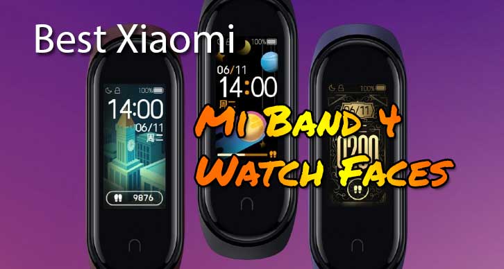 Cele mai bune fețe de ceas pentru Xiaomi Mi Band 4
