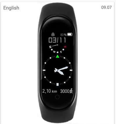 cadran de ceas analogic pentru Mi Band 4