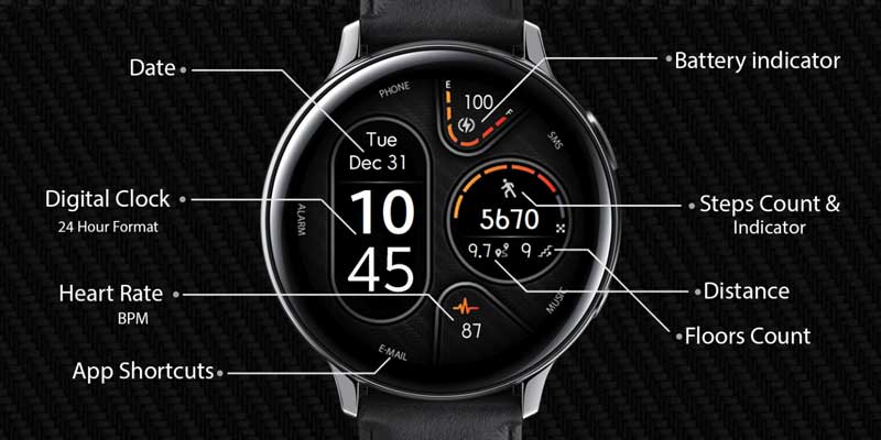 Samsung Galaxy Watch Active 2 face ceasuri