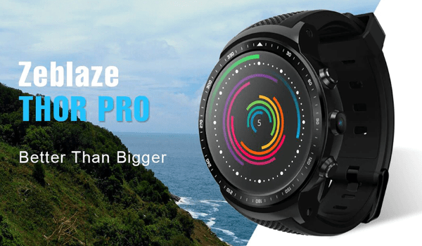 Consultați Noul Zeblaze Thor Pro - Smartwatch Android Sporty