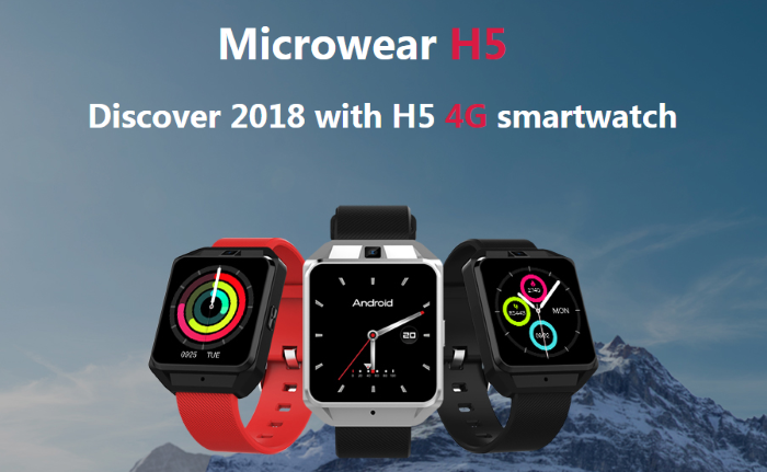 Microwear H5 - Ceasul inteligent la modă 4G accesibil