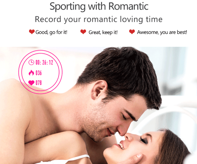 Microwear L3 Smartwatch - Multi-Sport Mode Plus Intimate Loving Monitoring