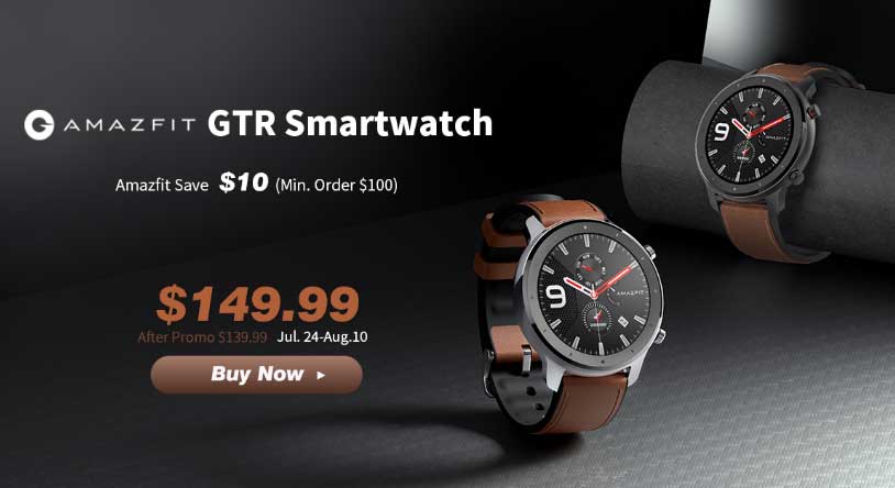 Lansare globală Amazfit GTR!