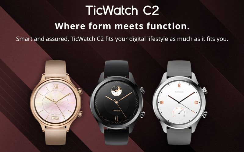 TicWatch C2 Smartwatch - Cod cupon